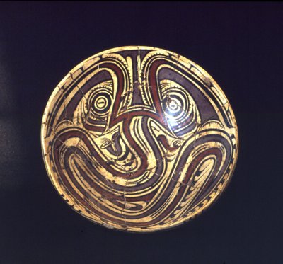 Pedestal Plate, Early Cocle Phase, 700-800 AD by Cocle Culture